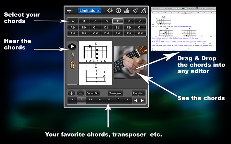 ukulele chords lite - PC - (Windows)
