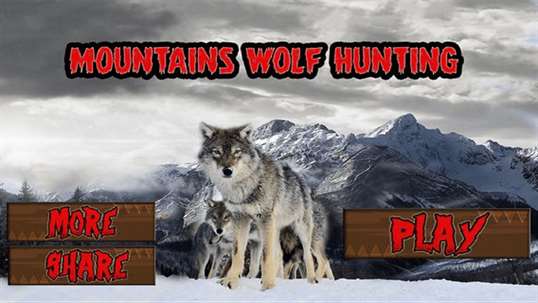 Mountains Wolf Hunting screenshot 1