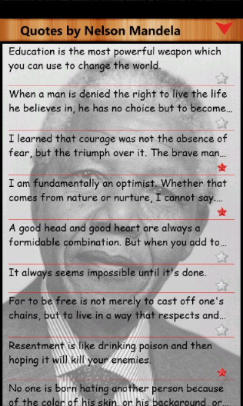 Captura de Pantalla 1 Quotes by Nelson Mandela windows