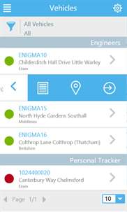 Skyline Tracking - Smartphone screenshot 2