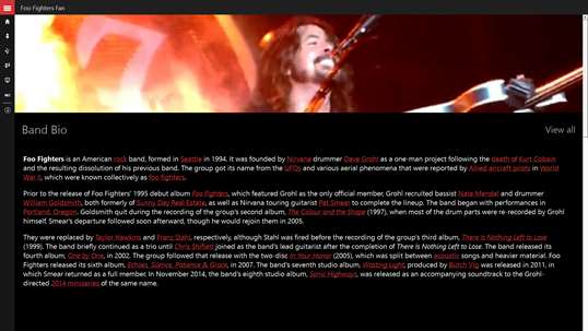 Foo Fighters Fan screenshot 1