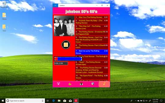 Jukebox screenshot 2