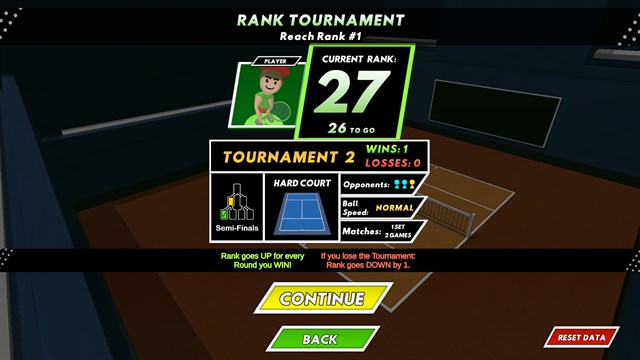 Competitive Tennis Challenge screenshot 1