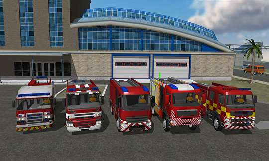 Fire Engine Simulator screenshot 1