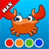 Ocean MAX - funny coloring book for boys and girls, adults and kids