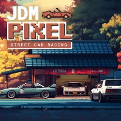 JDM Pixel Street Car Racing