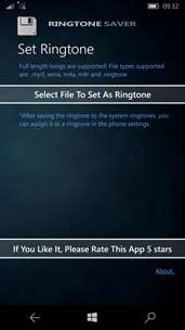 Ringtone Saver screenshot 1