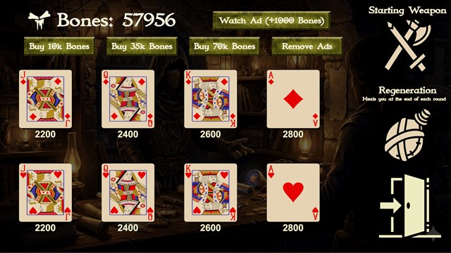 Dungeon Scoundrel: Solitaire screenshot 1