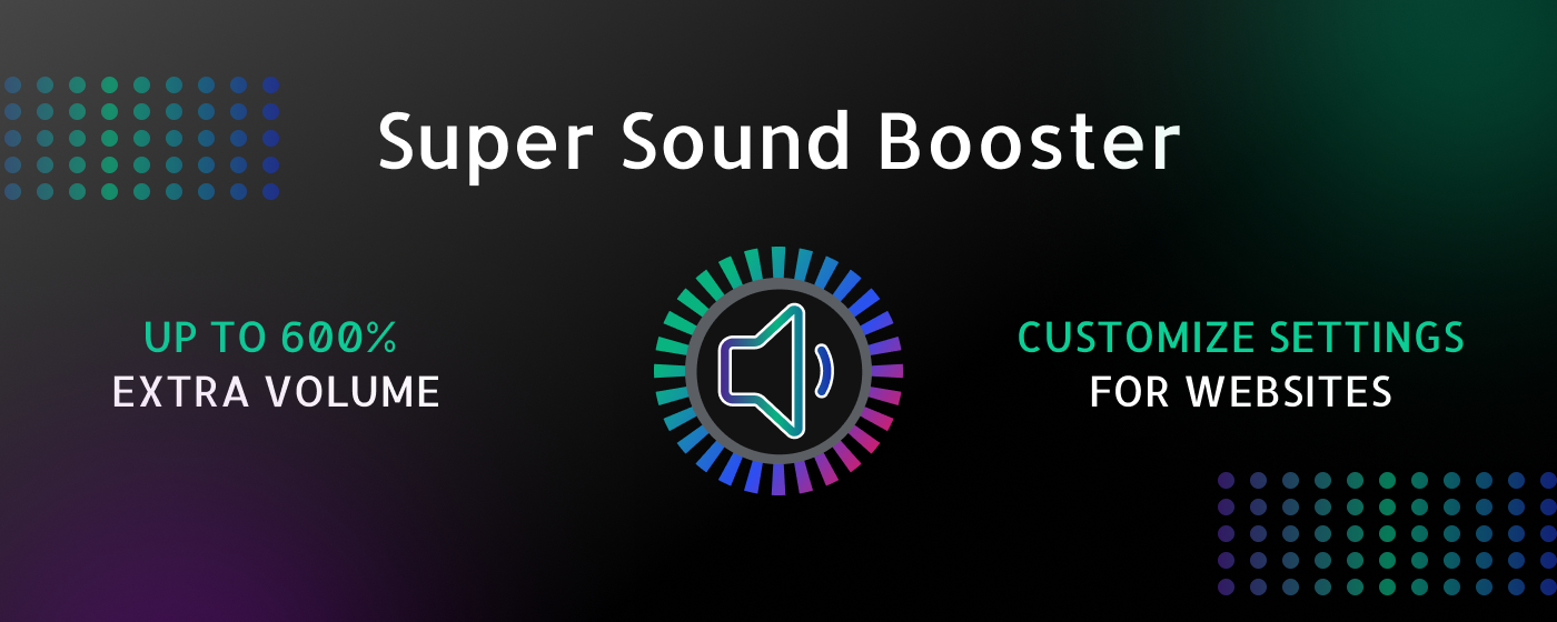 Volume Booster - Super Sound Booster marquee promo image