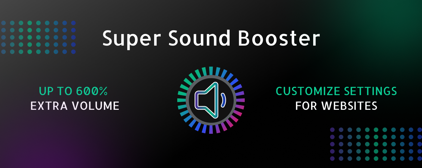Imagem promocional de destaque de Volume Booster - Super Sound Booster
