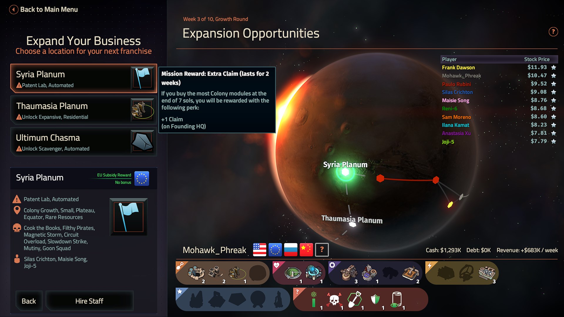 Offworld Trading Company - The Patron and the Patriot | Xbox | Chiave | Privato