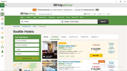 TripAdvisor Hotels Flights Restaurants screenshot 7