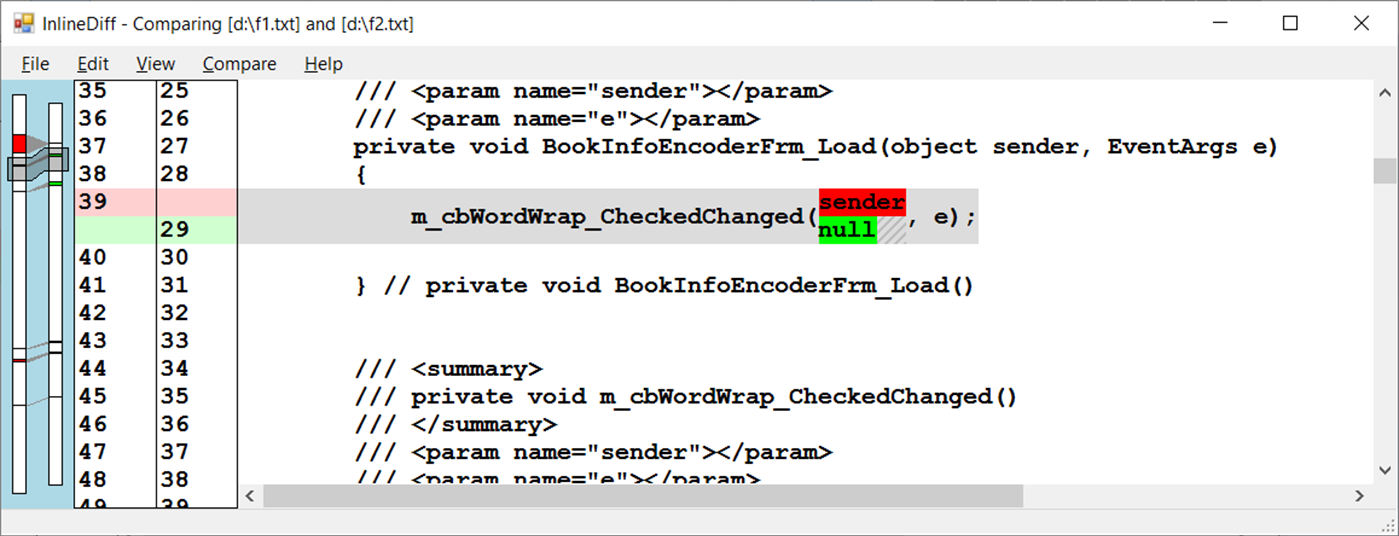 #2. DSE Inline Diff (Windows) By: Data Safety Expert