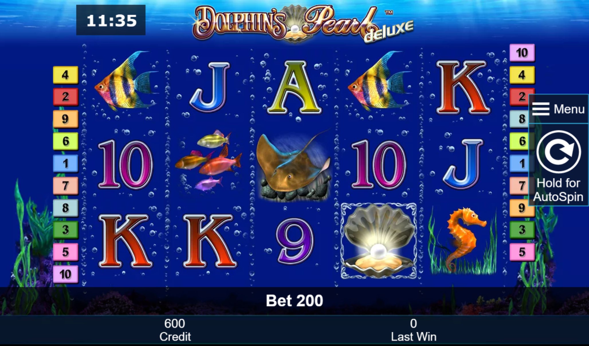 Captura de Pantalla 1 Dolphin's Pearl Deluxe Free Casino Slot Machine windows