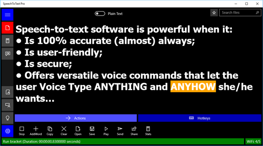 SpeechToText Pro screenshot 1