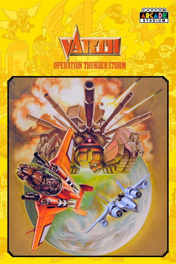 Capcom Arcade Stadium：VARTH - Operation Thunderstorm - Xbox Series X|S and Xbox One cover art