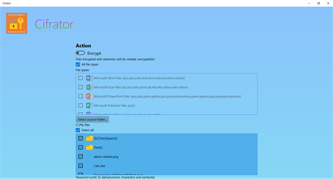 Cifrator Screenshots 1