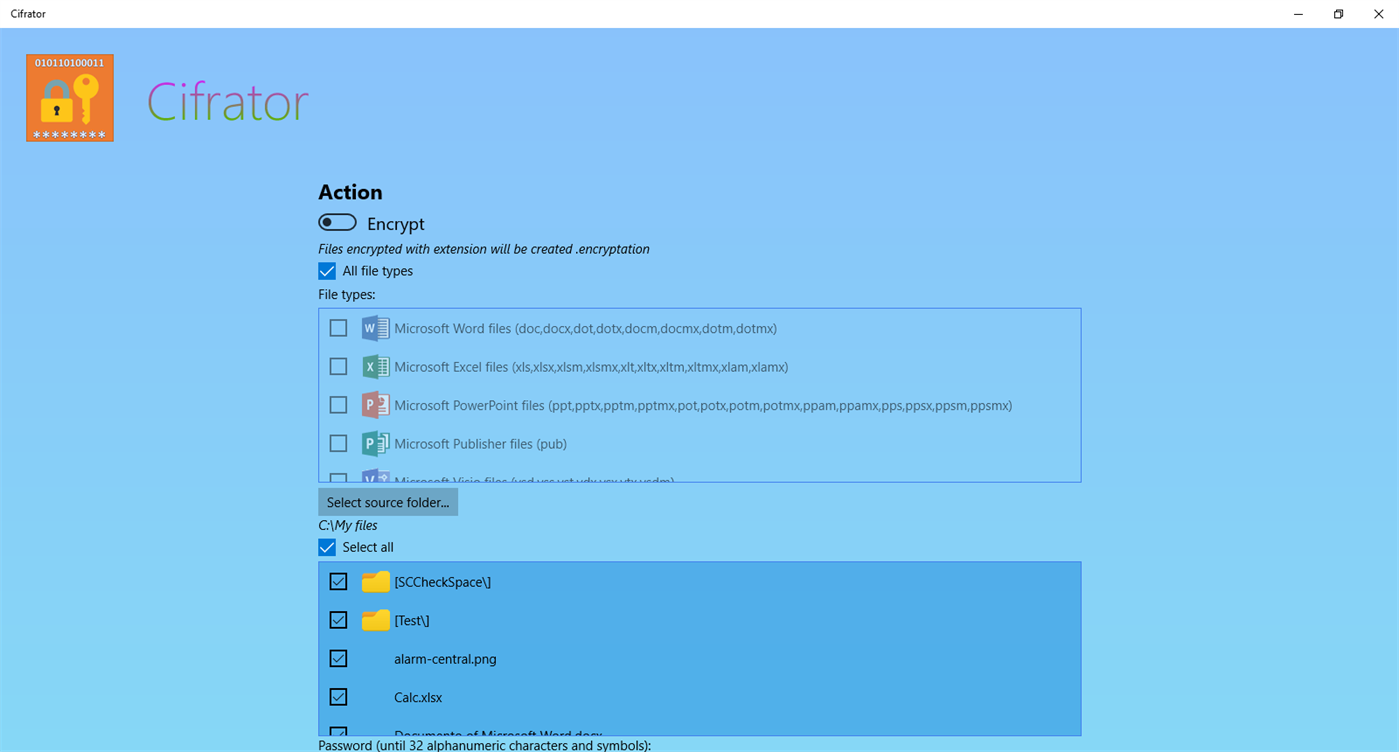 #1. Cifrator (Windows) Por: DevelJOPH