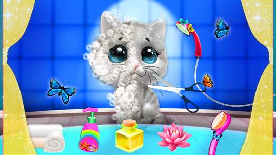 Cute Cat Salon Game screenshot 2