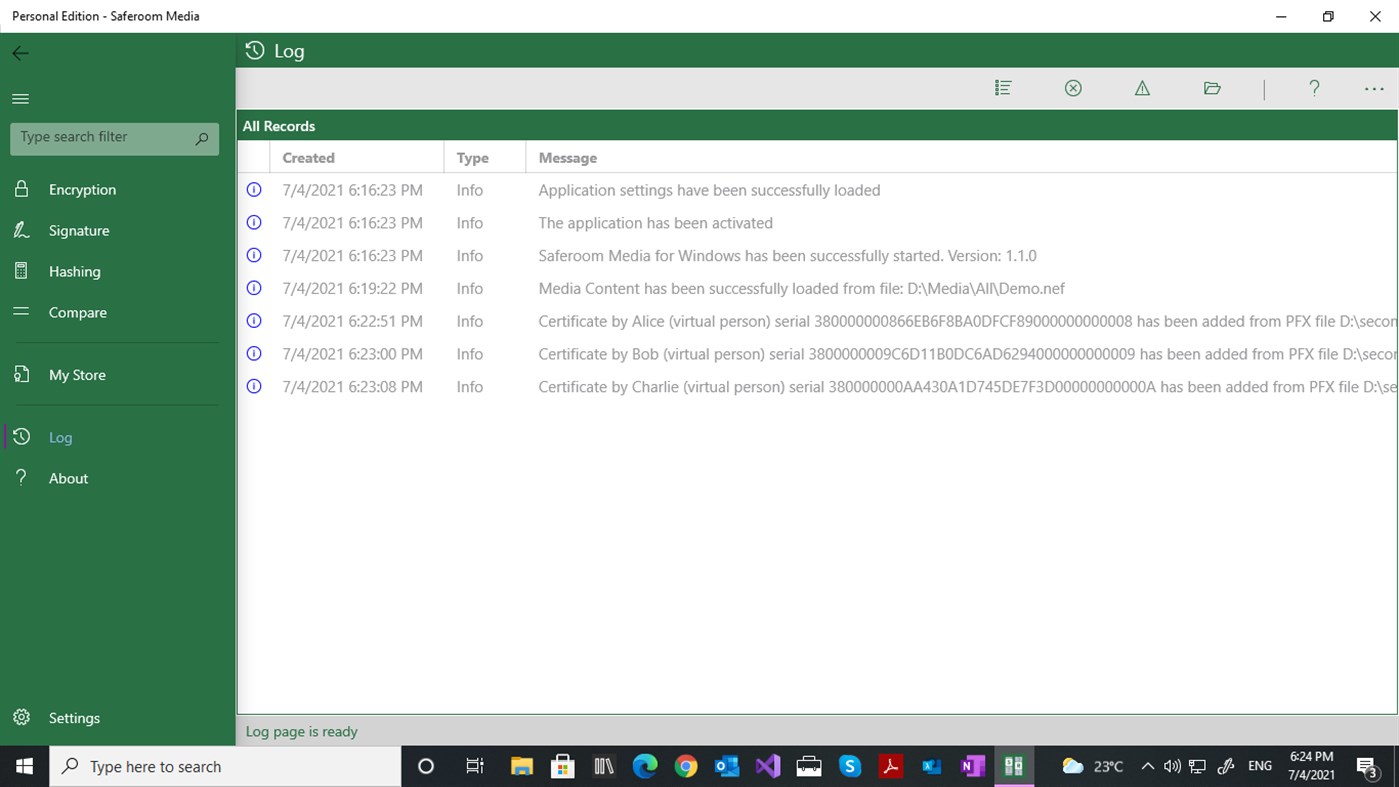 #8. Saferoom.Media (Windows) بواسطة: Security and Communications Software Inc.