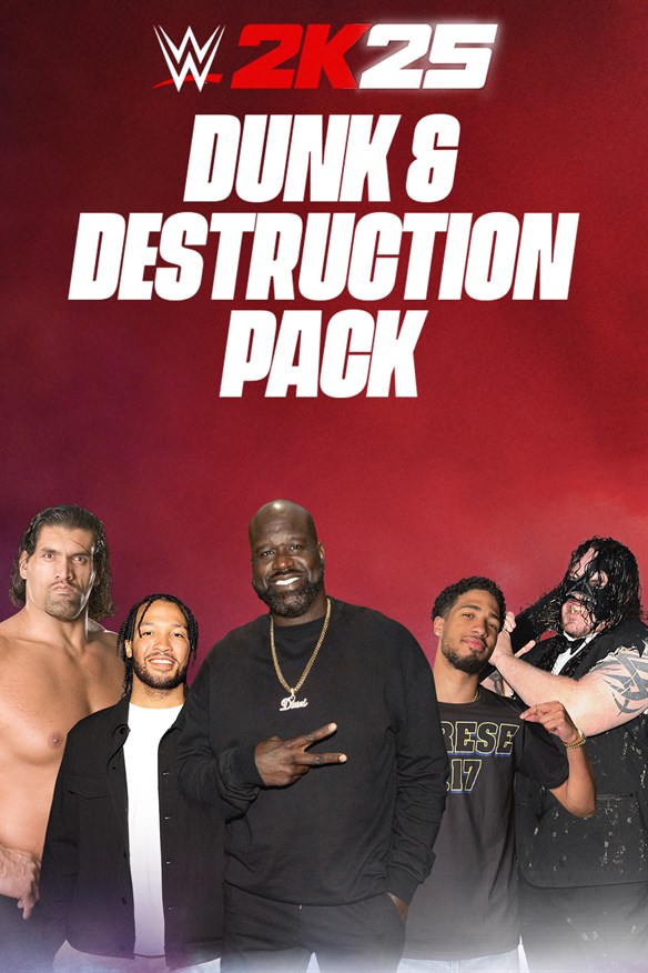 WWE 2K25 Dunk & Destruction Pack Xbox Series X|S and Xbox One cover art