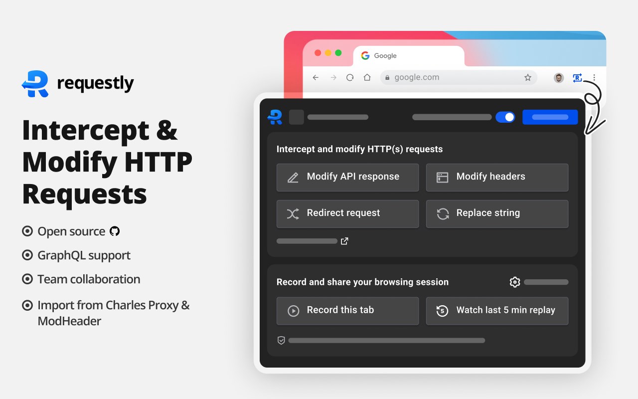 Requestly - Intercept, Modify & Mock HTTP Requests