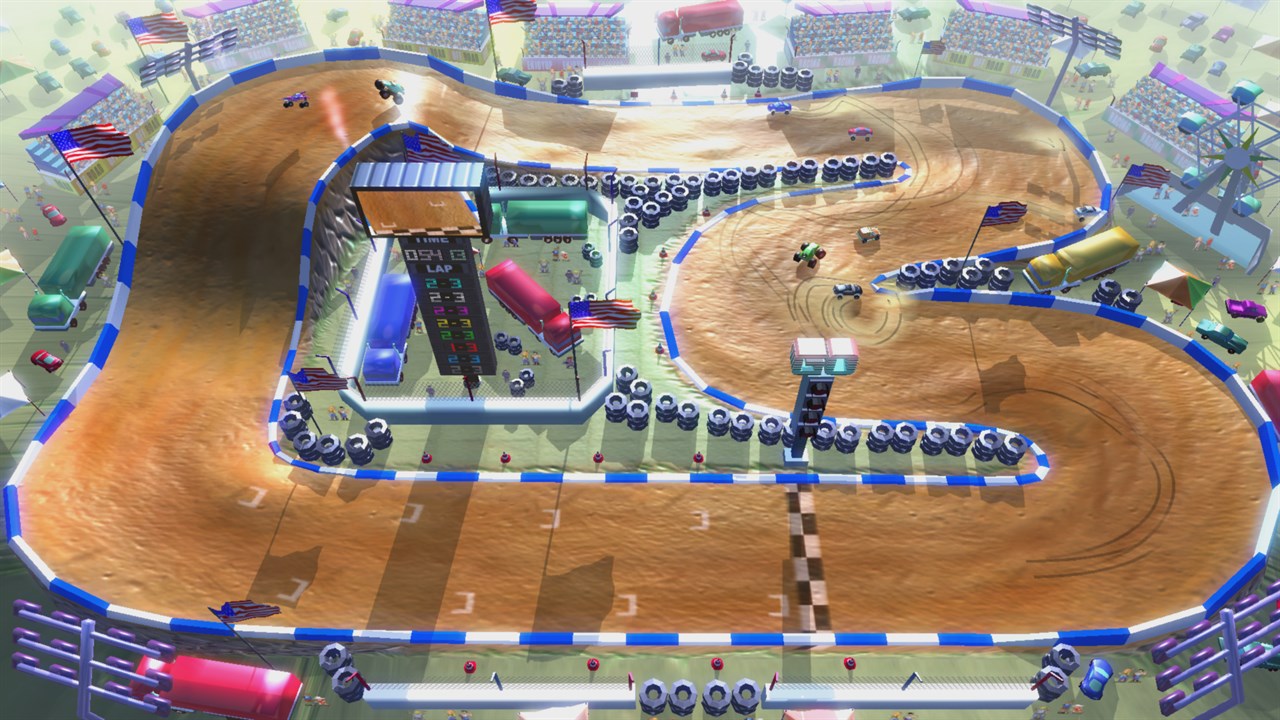 Rock 'N Racing Off Road DX screenshot 1