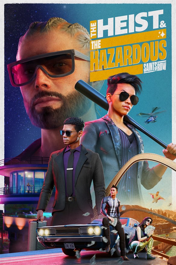 Saints Row: The Heist & The Hazardous Xbox Series X|S and Xbox One cover art