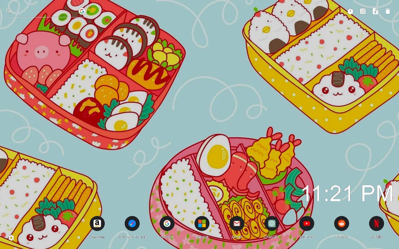 Anime Food Wallpaper New Tab