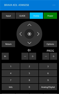 Sony Remote Control screenshot 1