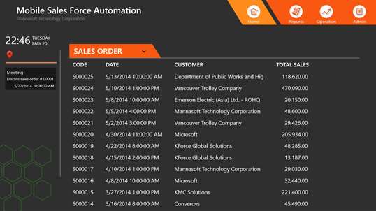 Mobile Sales Force Automation screenshot 4