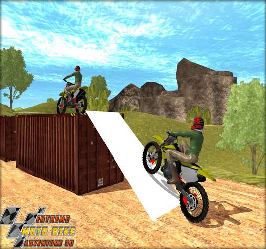 Extreme Moto Bike Adventure 3D screenshot 1