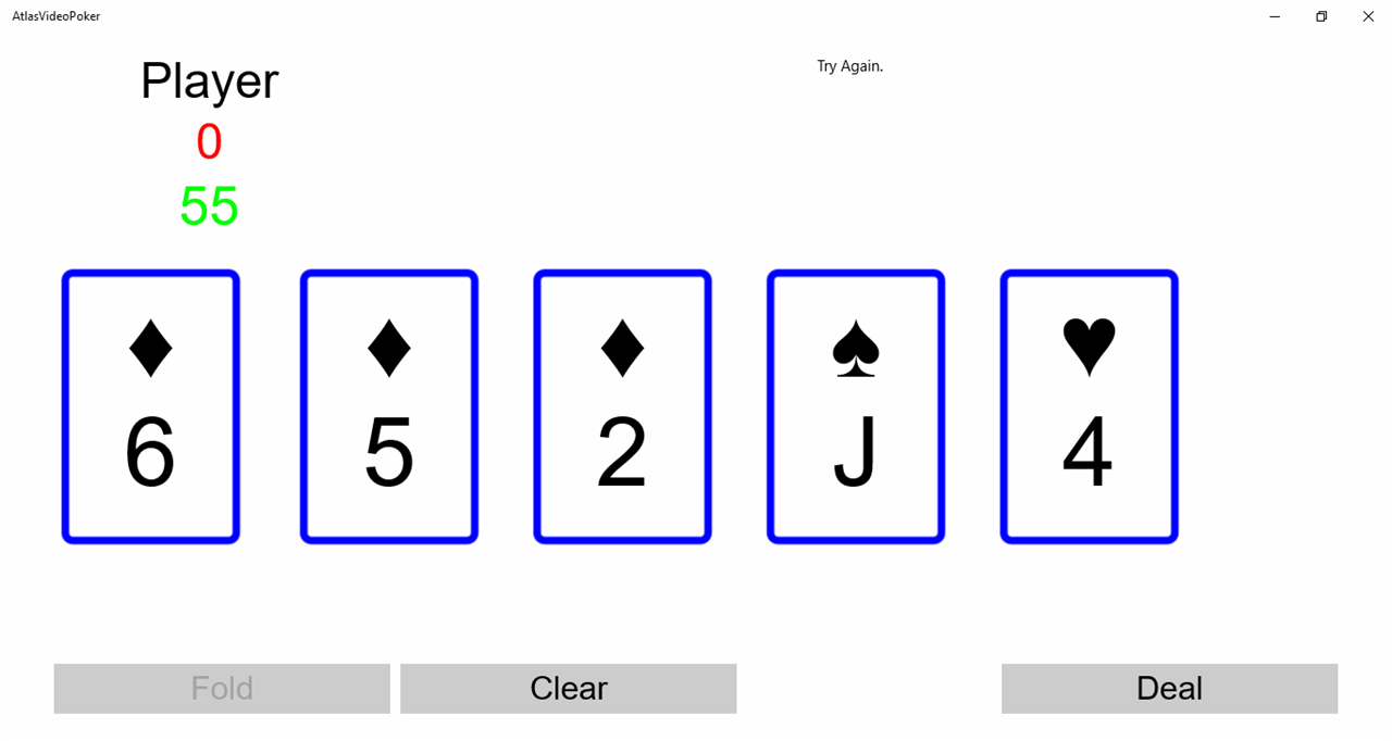 Atlas Video Poker screenshot 2