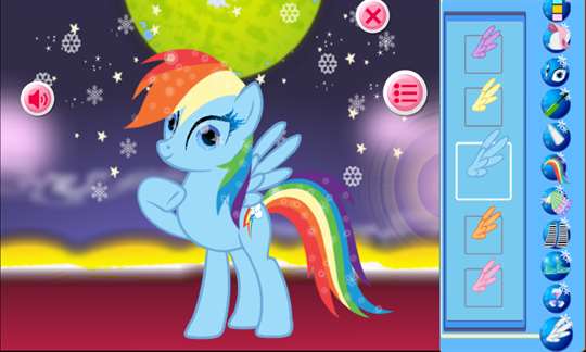 My Pony Winter Dress Up screenshot 4