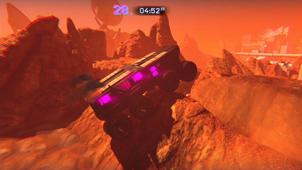 TRIALS OF THE BLOOD DRAGON screenshot 1