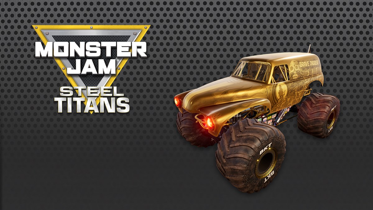 Grave Digger pre-order Bonus - Monster Jam Steel Titans