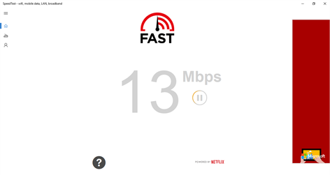 SpeedTest - wifi, mobile data, LAN, broadband Screenshots 1
