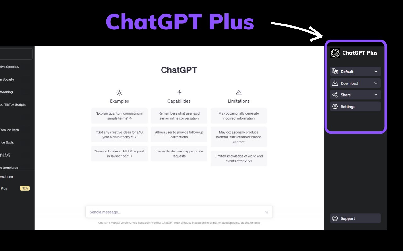 ChatAI Plus - Batch Export GPT Conversations