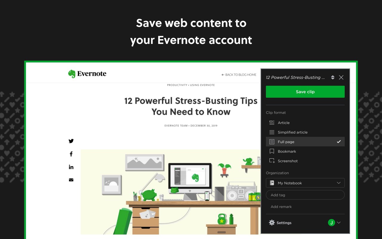 Evernote Web Clipper - Microsoft Edge Addons