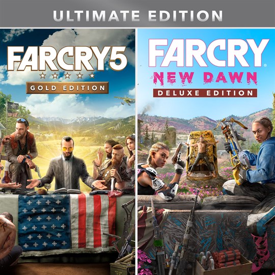 Far Cry® 5 Gold Edition + Far Cry ® New Dawn Deluxe Edition Bundle for xbox