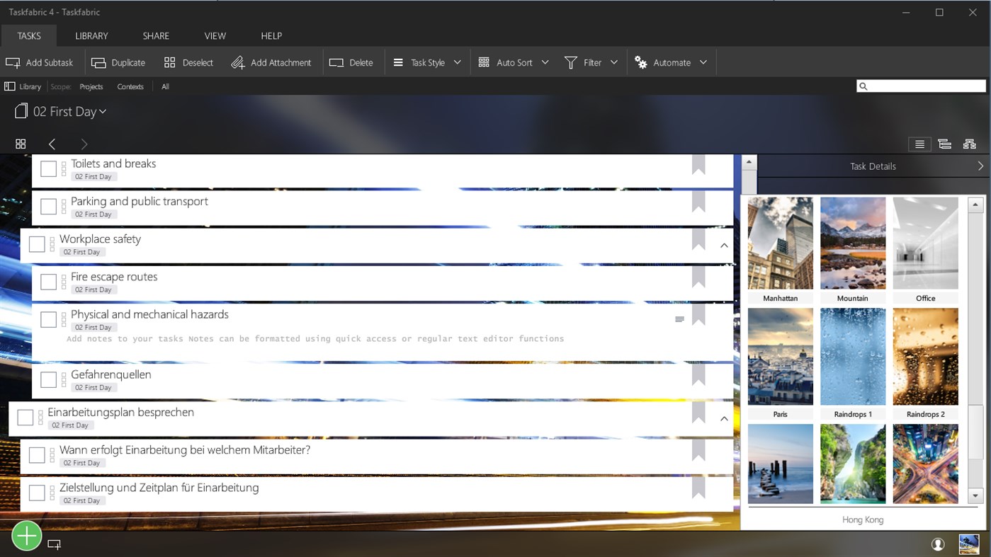 #5. Organize:Me - To-Do List & Personal Task Manager (Windows) Door: taskfabric