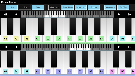 Pulse Piano screenshot 1