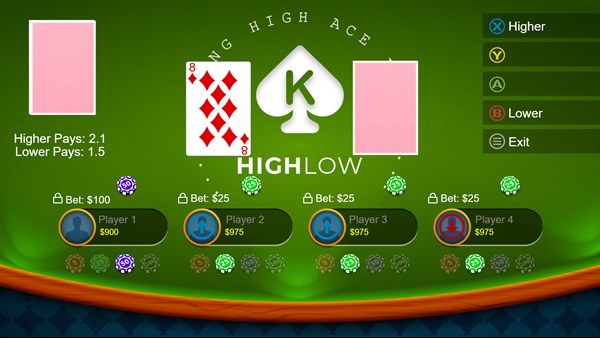 Casino High Low — 5