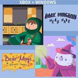 Dark Dungeon Head Haze / Bear Mage Honey Sage (Bundle)
