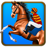 Jumping Horse Jockey