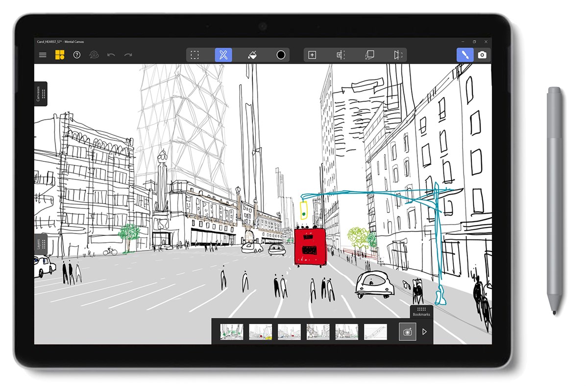 #1. Mental Canvas Draw (Windows) Door: Mental Canvas