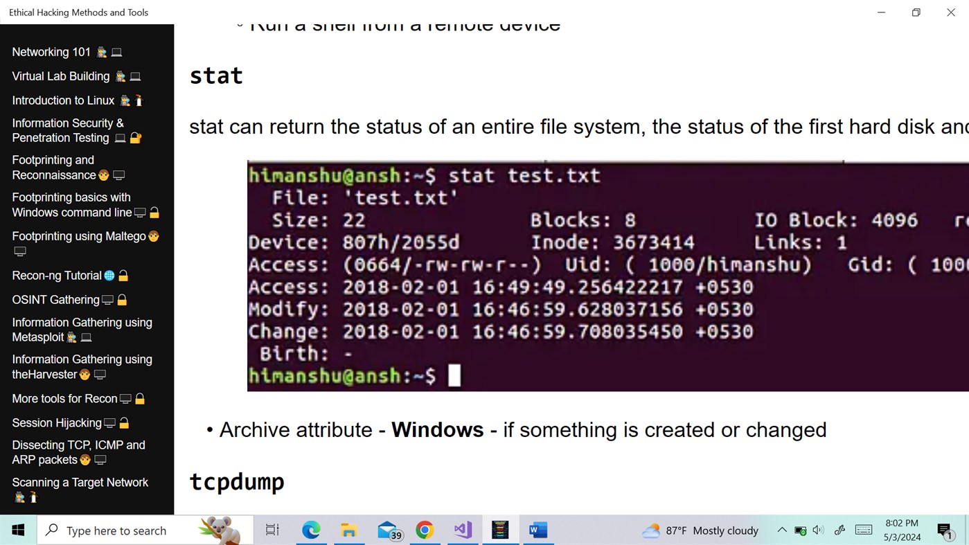 #4. Ethical Hacking Methods and Tools (Windows) Podle: App Monster
