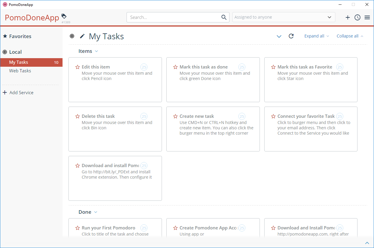 【图】PomoDoneApp – Your Task List’s Productivity Timer(截图3)
