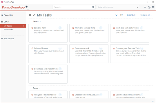 PomoDoneApp - Your Task List's Productivity Timer screenshot 3