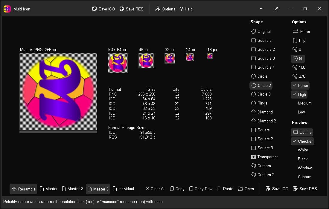 Multi Icon screenshot